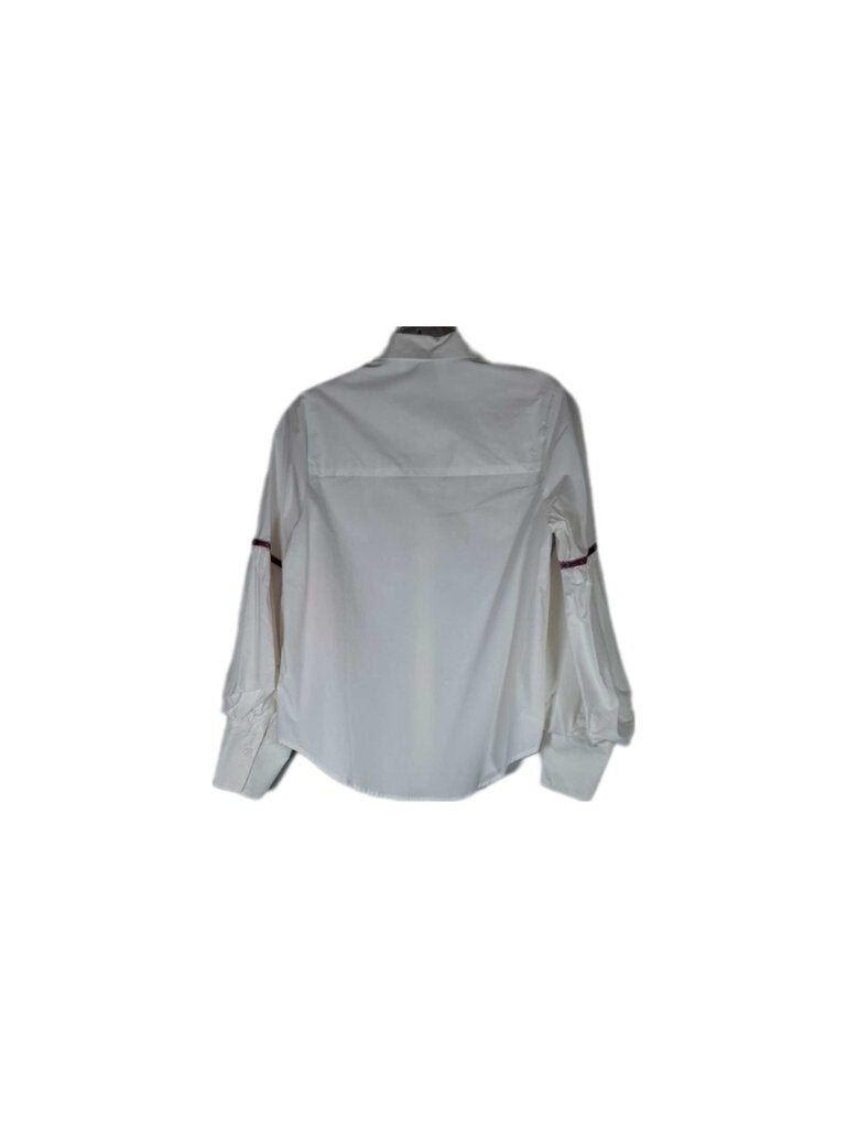 The Shirt puff shirt w/trim