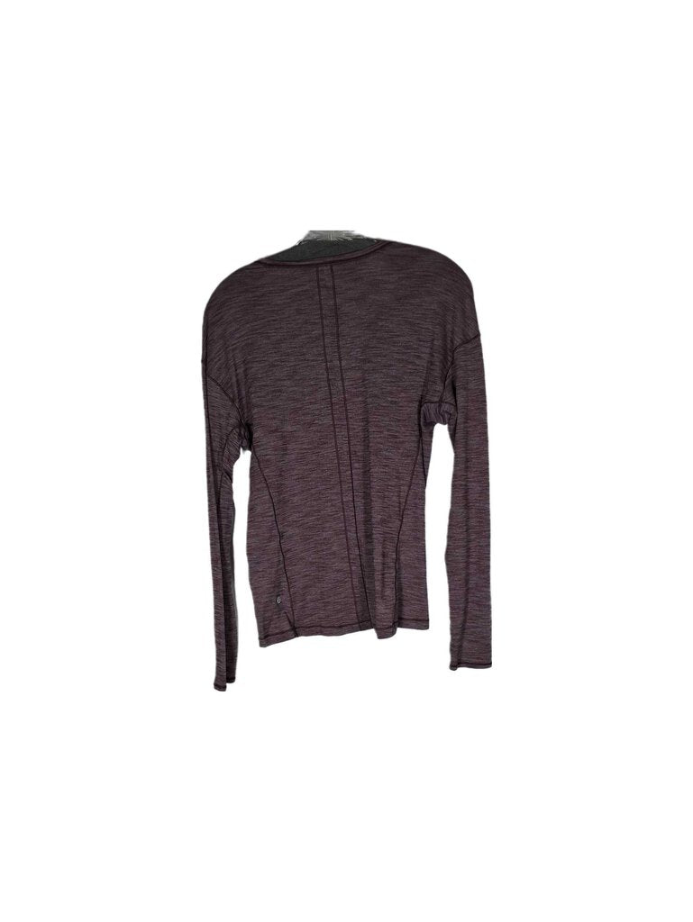 lululemon ls knit top/striated