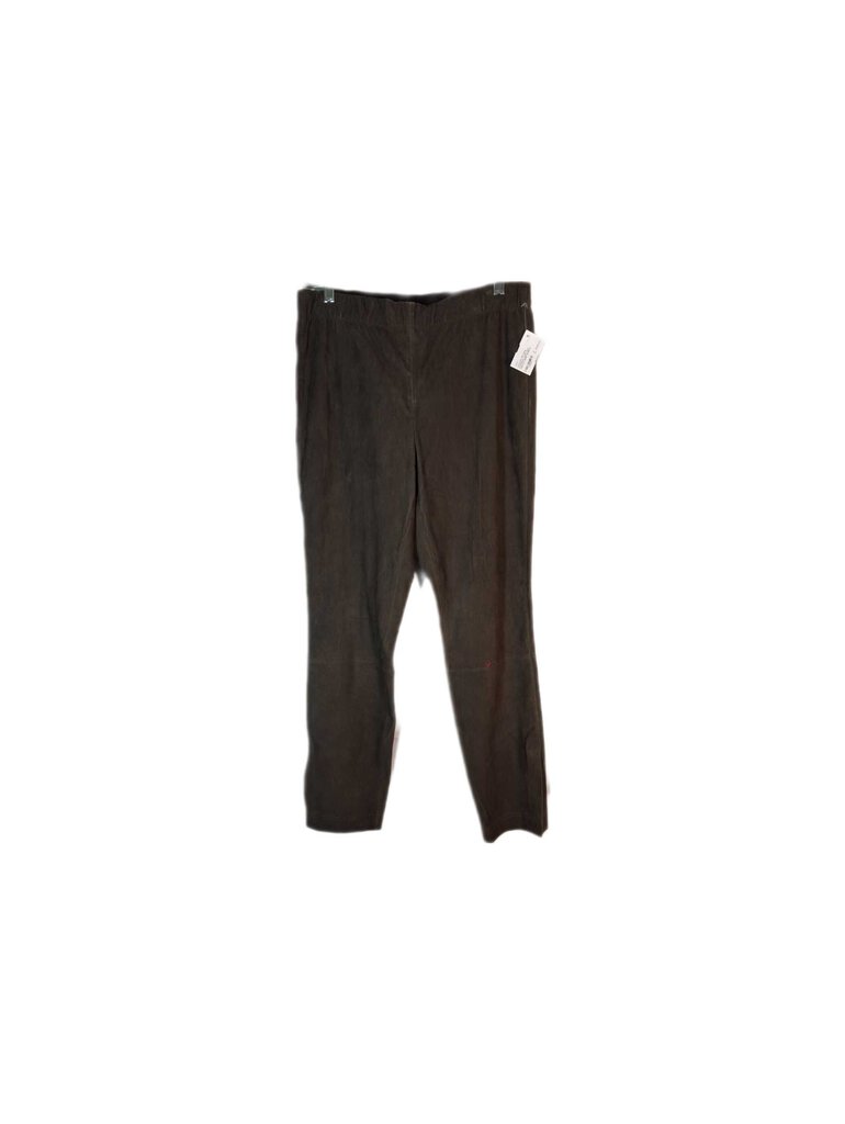 Lafayette 148 suede pant w/elastic waist