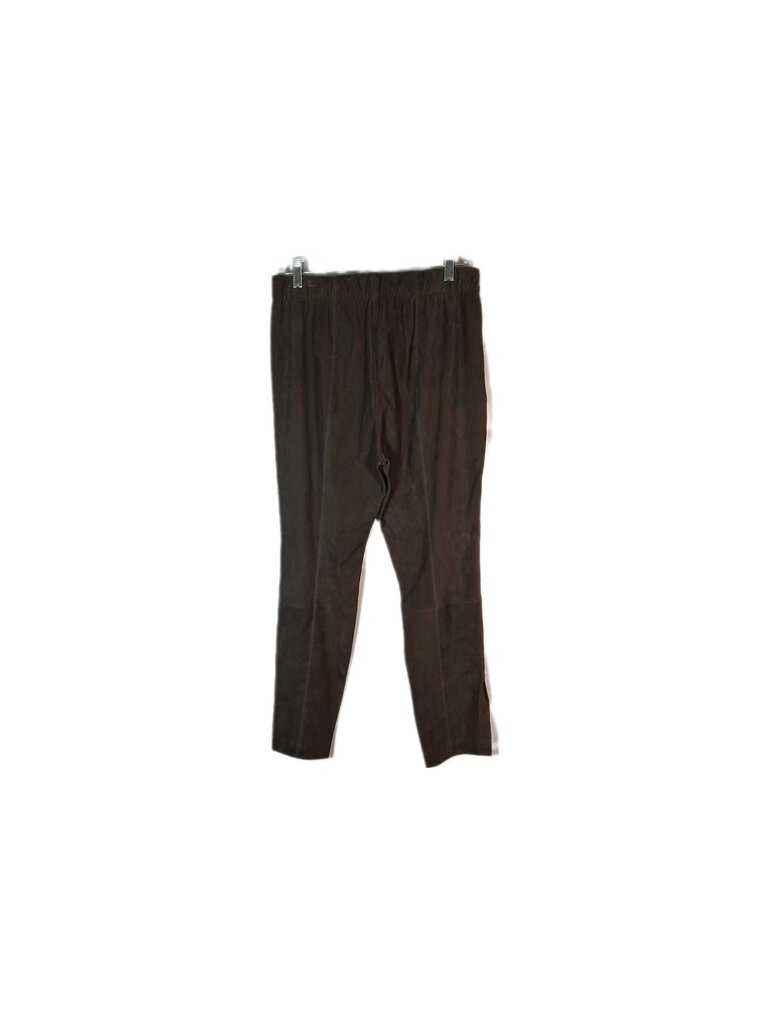 Lafayette 148 suede pant w/elastic waist