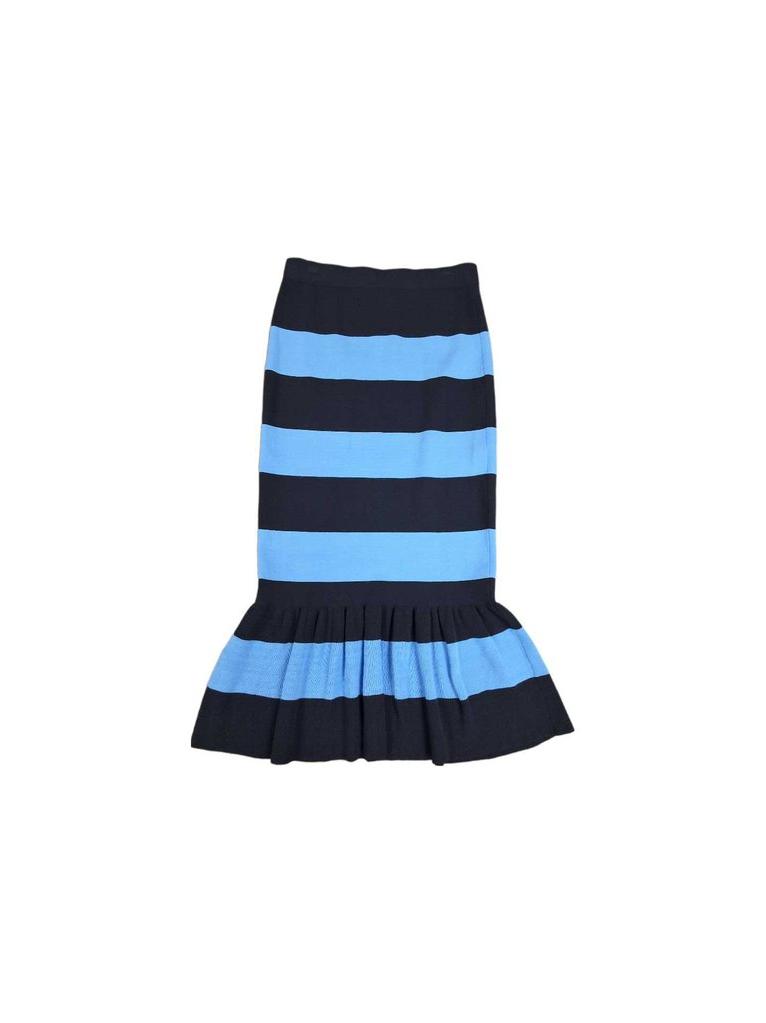 Essentiel Antwerp stripe knit skirt/flounce