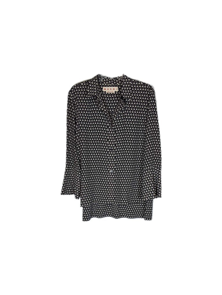 Marni long sleeve blouse/pattern